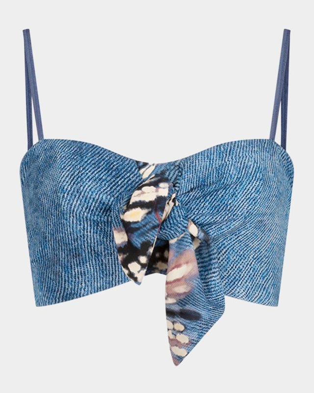 Wotton Tie Crop Top